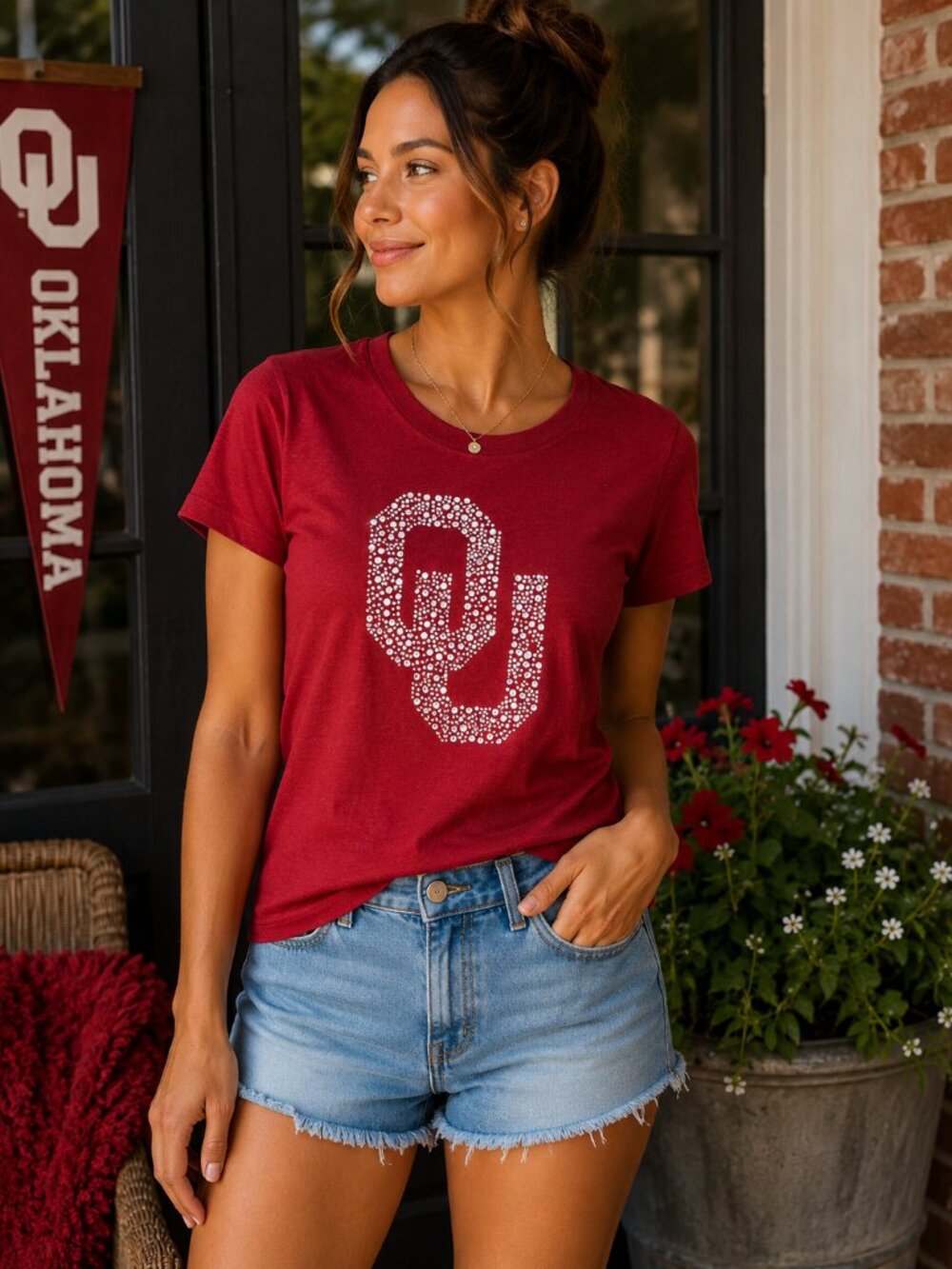 University of Oklahoma Bling T-Shirt